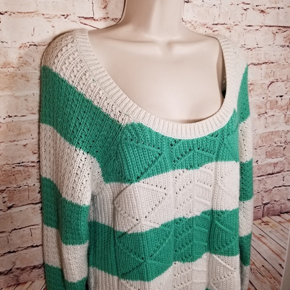 So | Striped Knit Sweater  NWOT - Picture 2 of 7